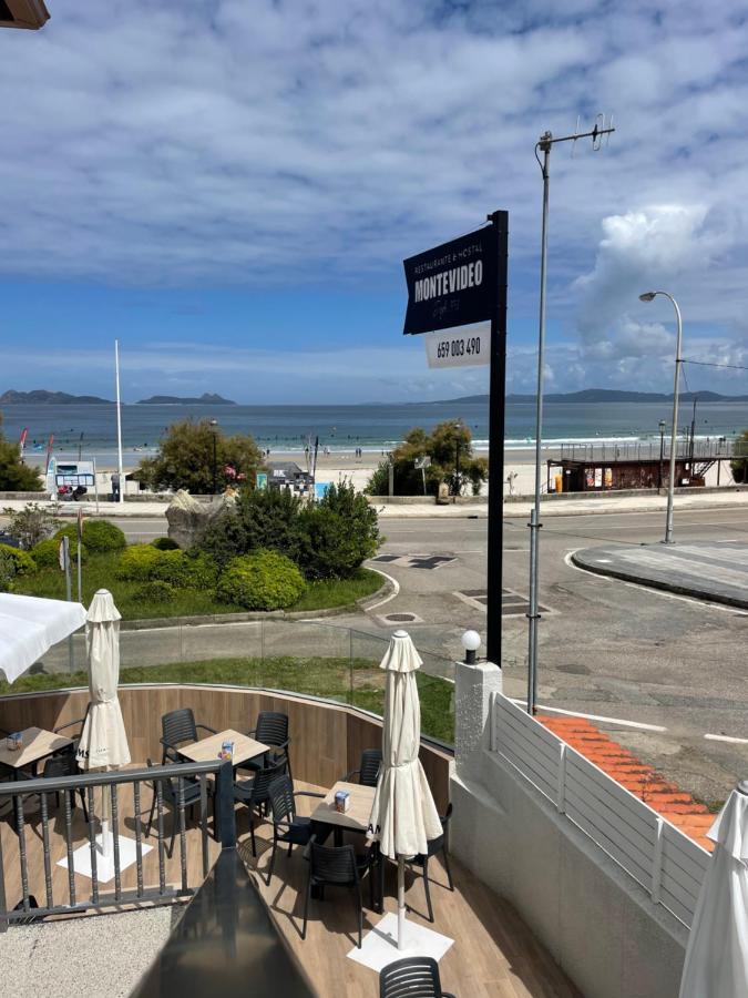 Hostal Montevideo Beachfront Nigrán Eksteriør billede